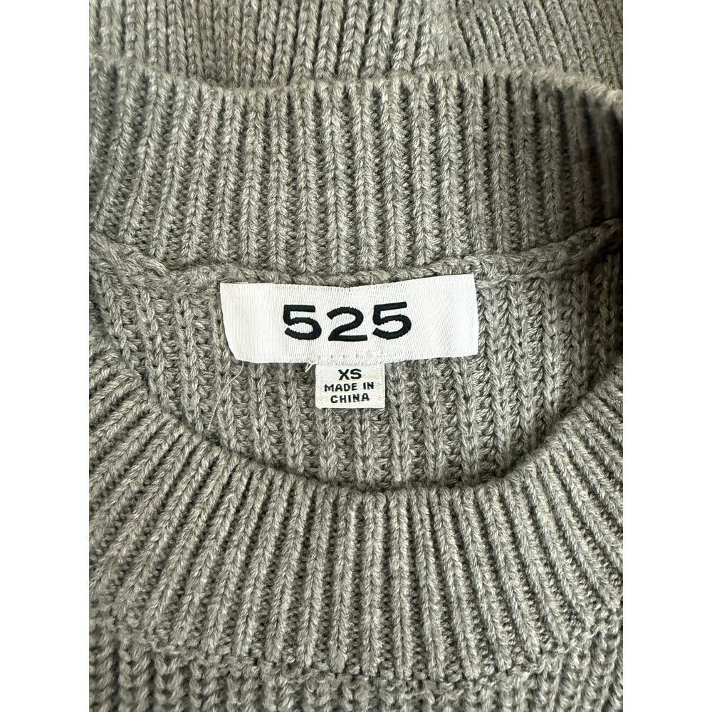 525 DEMI: HIGH CREWNECK COTTON TANK - Grey - XS - Picture 4 of 4